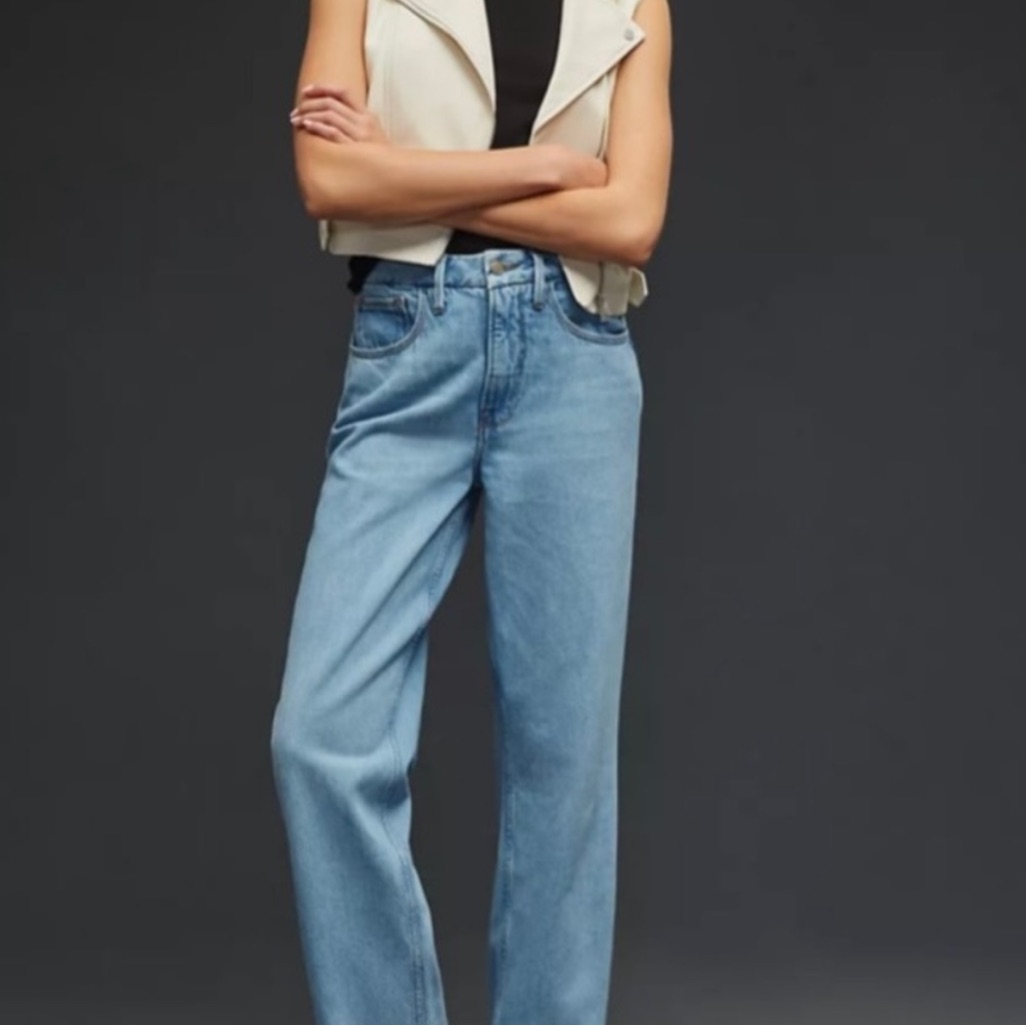 Aveclesfilles | 90s Loose Style Straight Leg Jeans